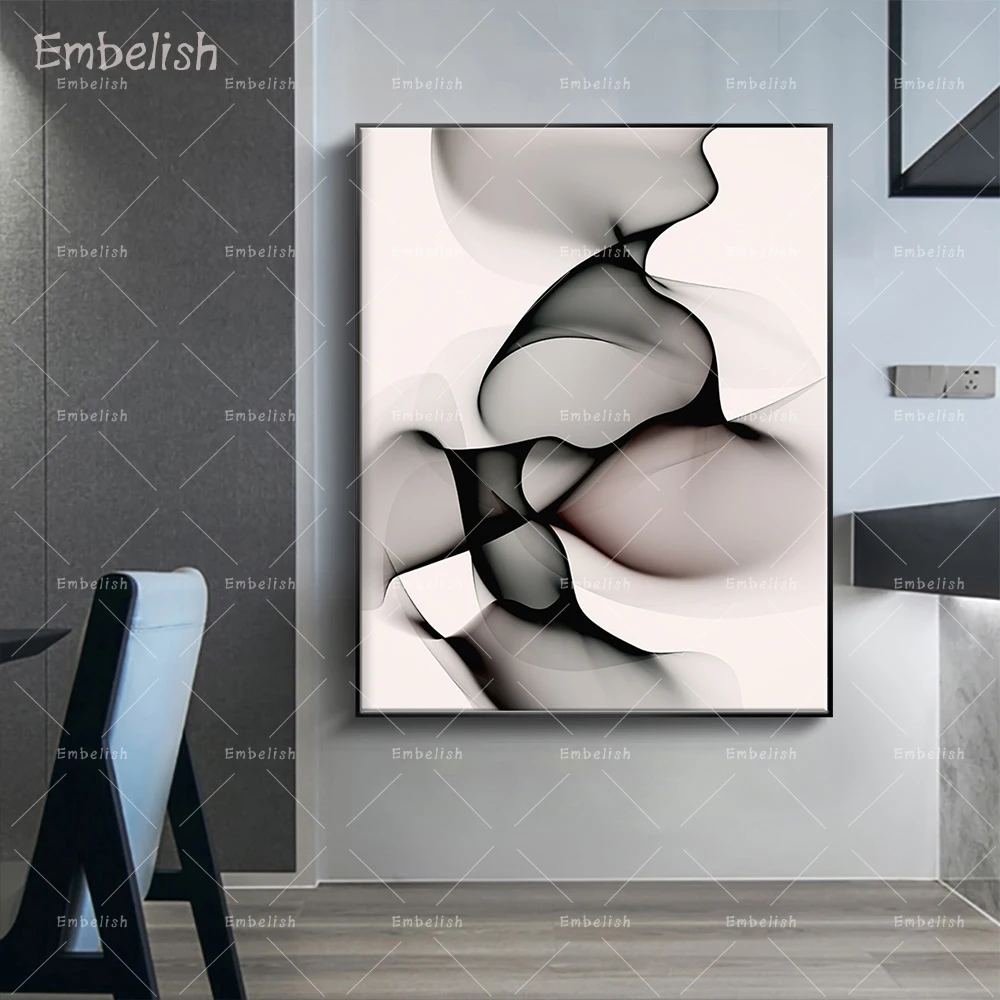 

Embelish 1 Pieces Hot Ink Abstract Pattern Modern Home Decor HD Print Canvas Paintings For Living Room Large Wall Art Pictures