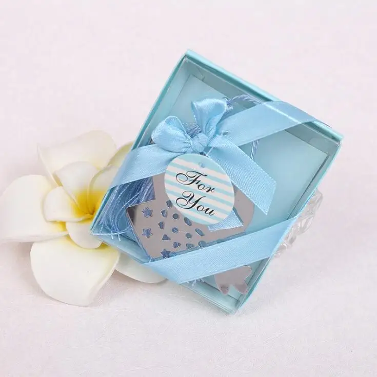 Серебряная закладка для мальчиков и девочек 10 штук Подарочная коробка