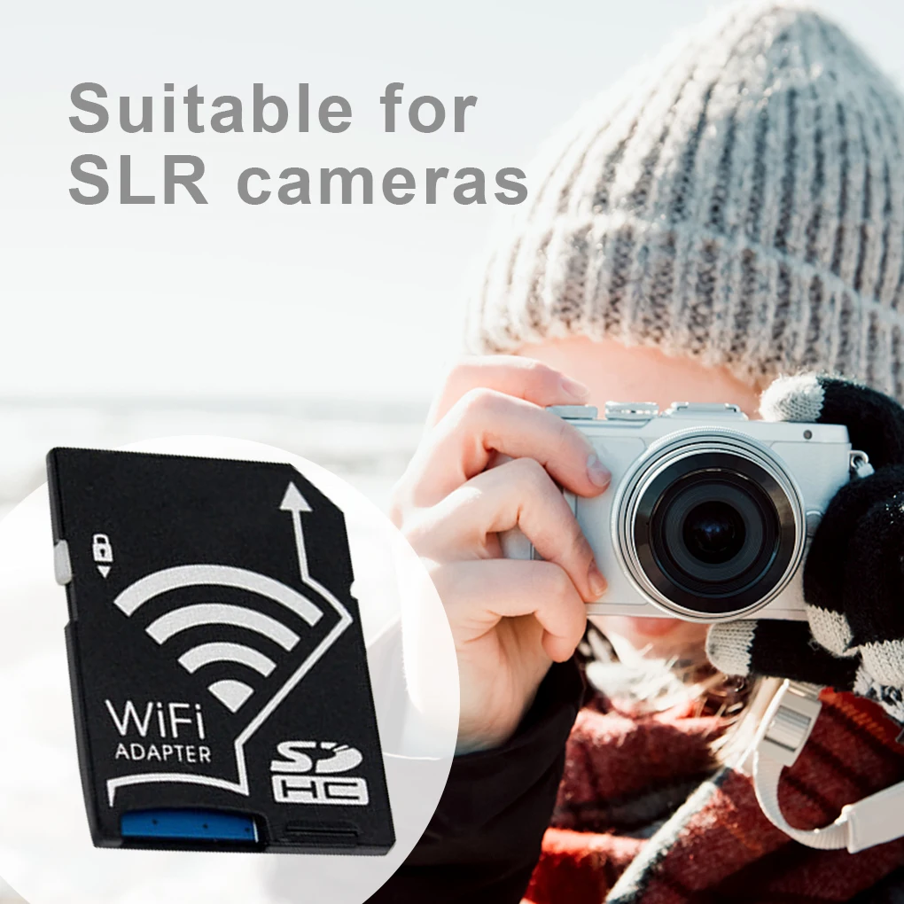 Адаптер для SD-карты Micro TF Wi-Fi конвертер флеш-карты Высококачественная камера