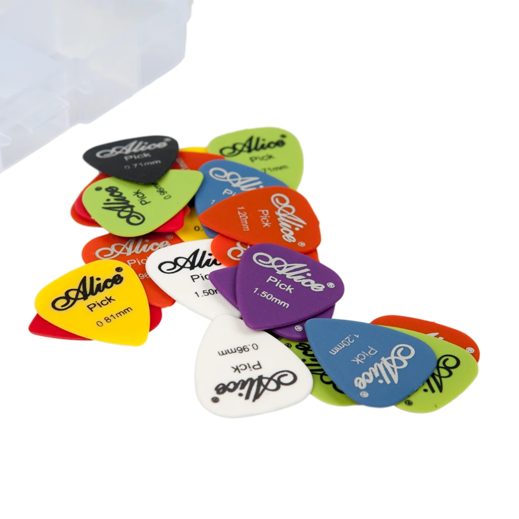naomi gitarre picks 100 stücke akustische elektrische gitarre picks plektrum verschiedene 6 dicke pick box gitarre teile zubehör free glob