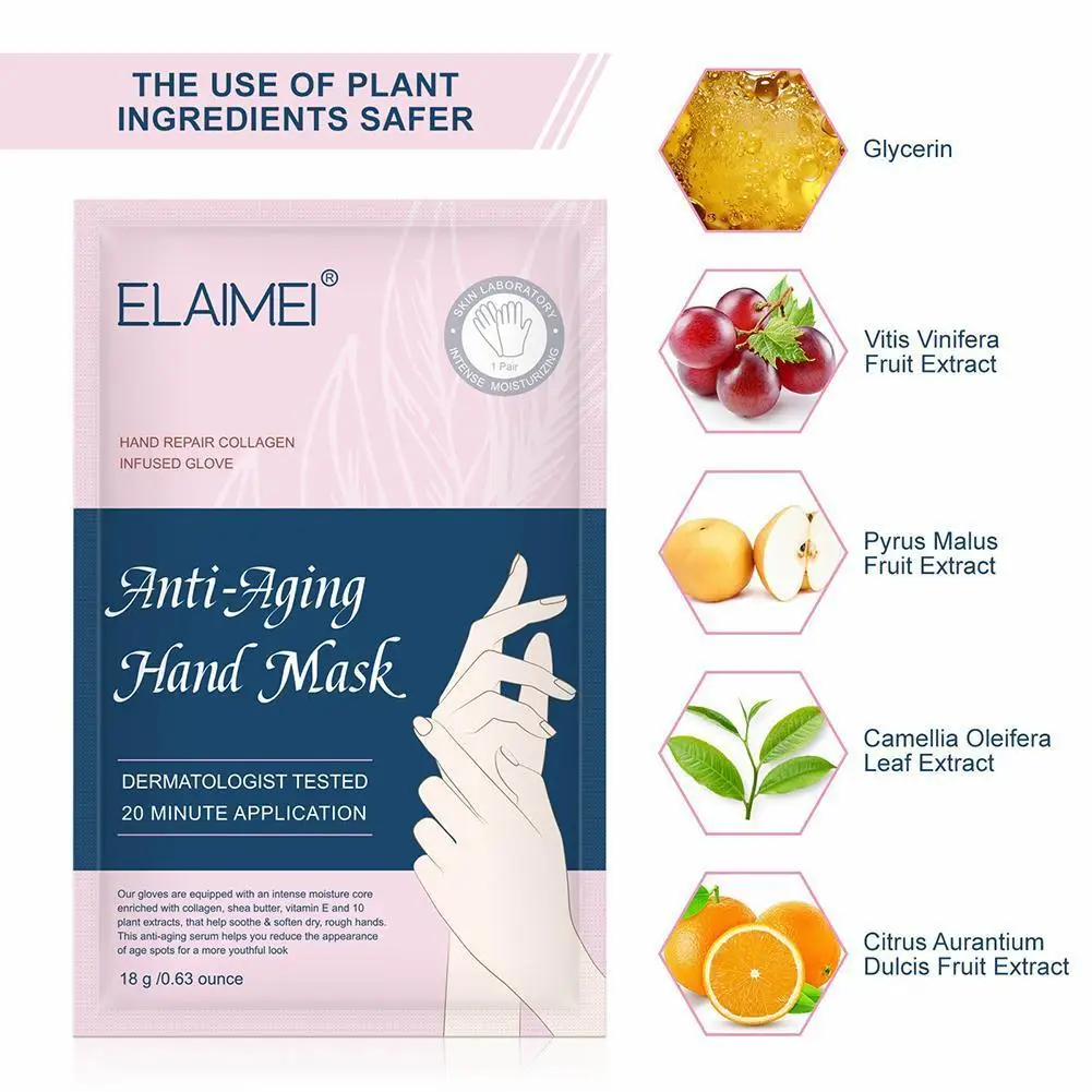 

Collagen Exfoliating Nourishing Anti-drying Moisturizing Set Hand Care Mask Z5T5