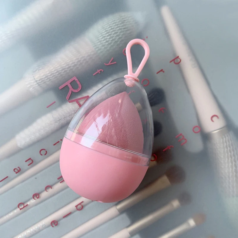 Портативный Подставка для губки косметический яйцевидной формы стойку