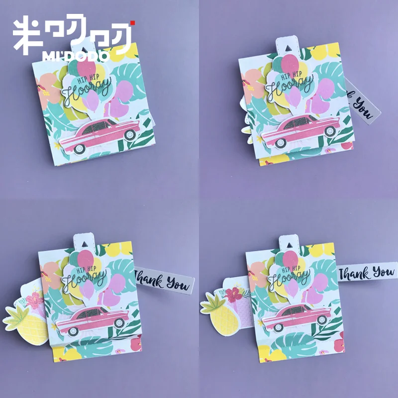 Двухсторонние выдвижные металлические штампы 2020 для скрапбукинга сделай сам