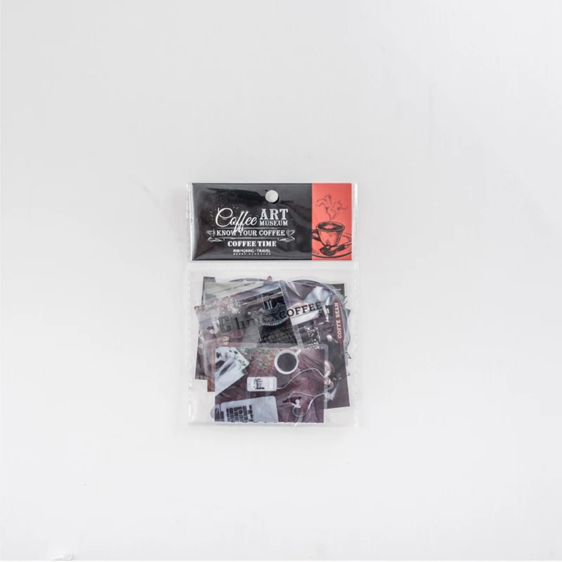 30 шт./упаковка прозрапосылка наклейки в виде кофейных растений|Наклейки| |