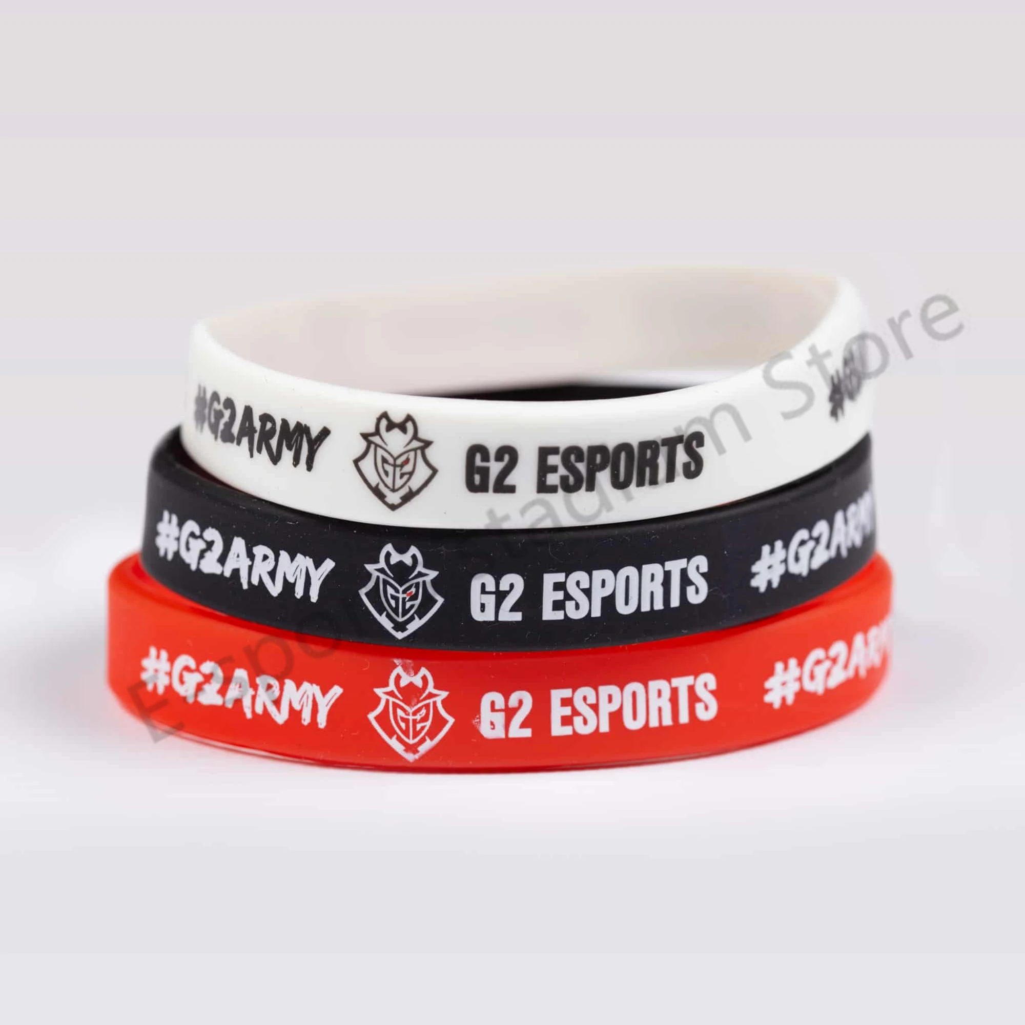 

Новинка G2 команда E-sports LOL CSGO DOTA2 спортивный силиконовый браслет, мужской женский браслет, браслет G2 веер