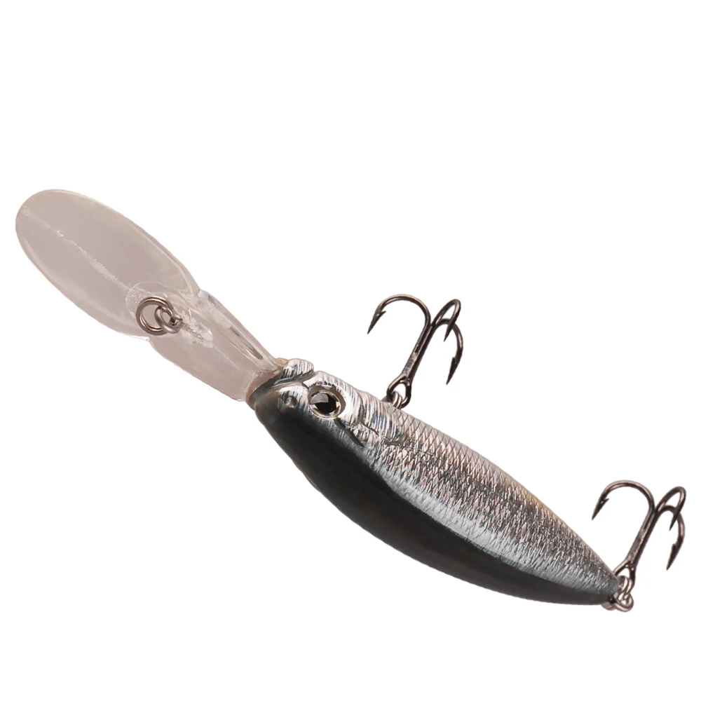 Умный плавающий воблер приманки 60mm8g Crankbait Дайвинг 3 0 м рыболовная приманка Leurre
