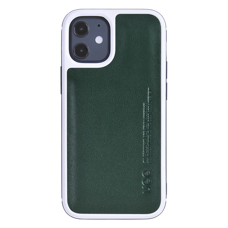 

UEE for Apple 12 Mobile Phone Case Iphone12promax Leather Case All-Inclusive Drop-Proof Protective Case