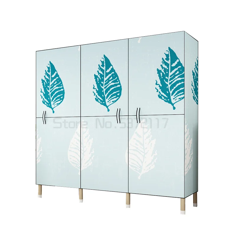 

Простой Тканевый шкаф, полностью стальная рама, прочный и долговечный шкаф для хранения и сборки в аренду, тканевый подвесной шкаф