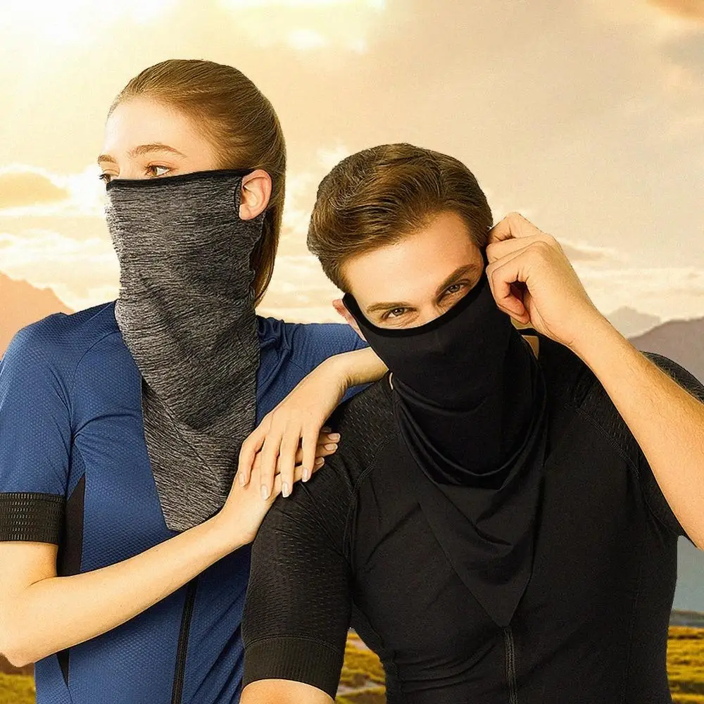 Молодежная мужская женская бандана шарф маска для шеи с петлями ушей