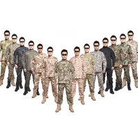 10color high quality military uniform men army tactical acu multicam camouflage suit militar soldier clothes pants set xs2xl