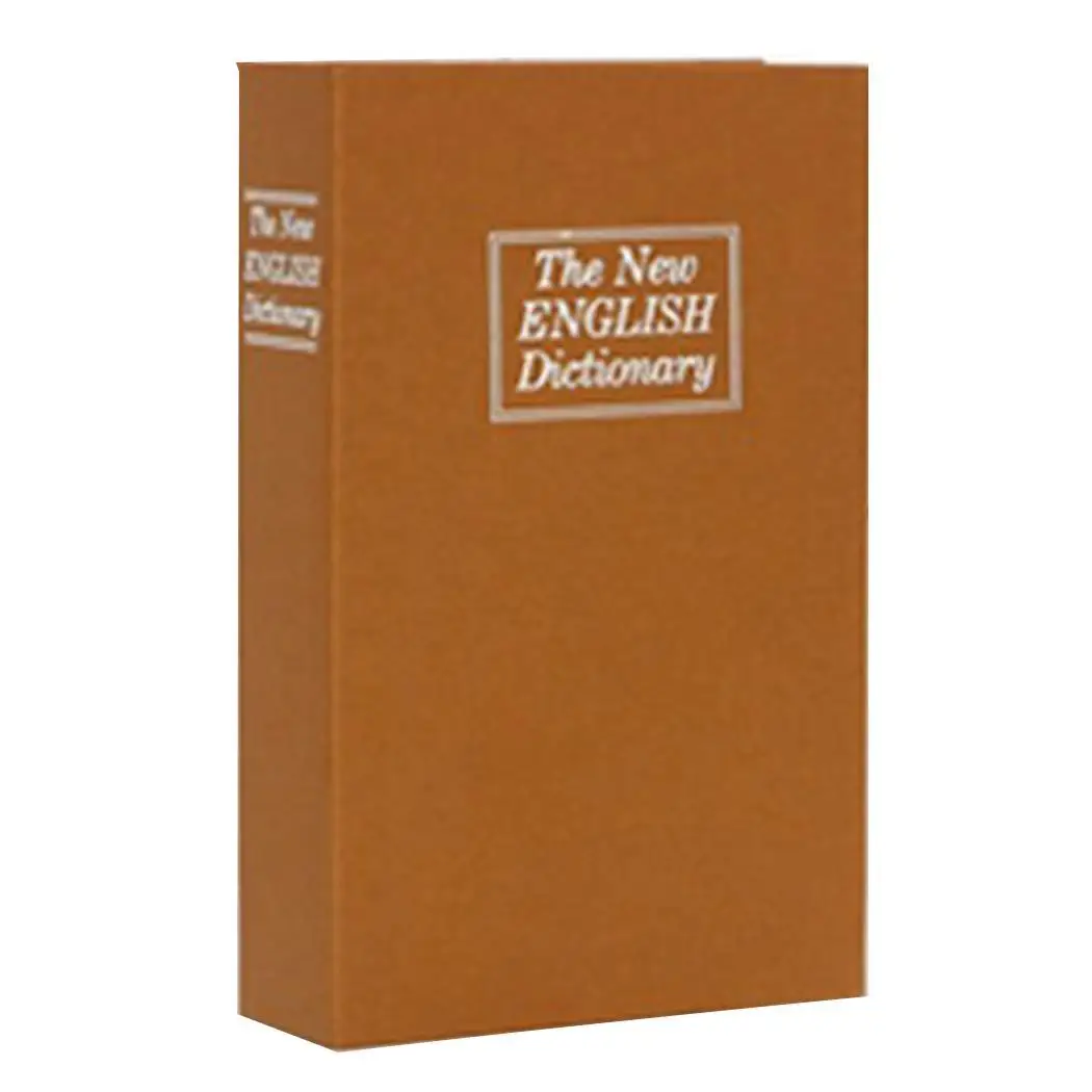 Домашняя Книга безопасности книга секретный сейф хранения красный кофе синий