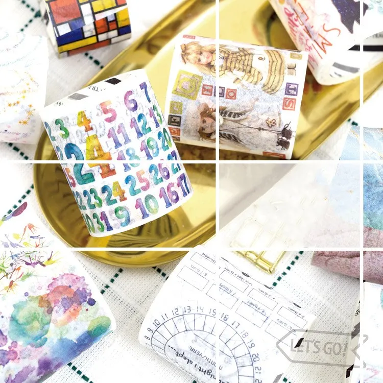 

Декоративная лента для скрапбукинга, 3/4/5 см * 5 м