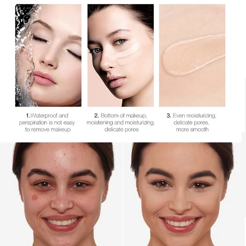 Жидкий увлажняющий крем консилер для лица 24 к|Тональная основа лица| |