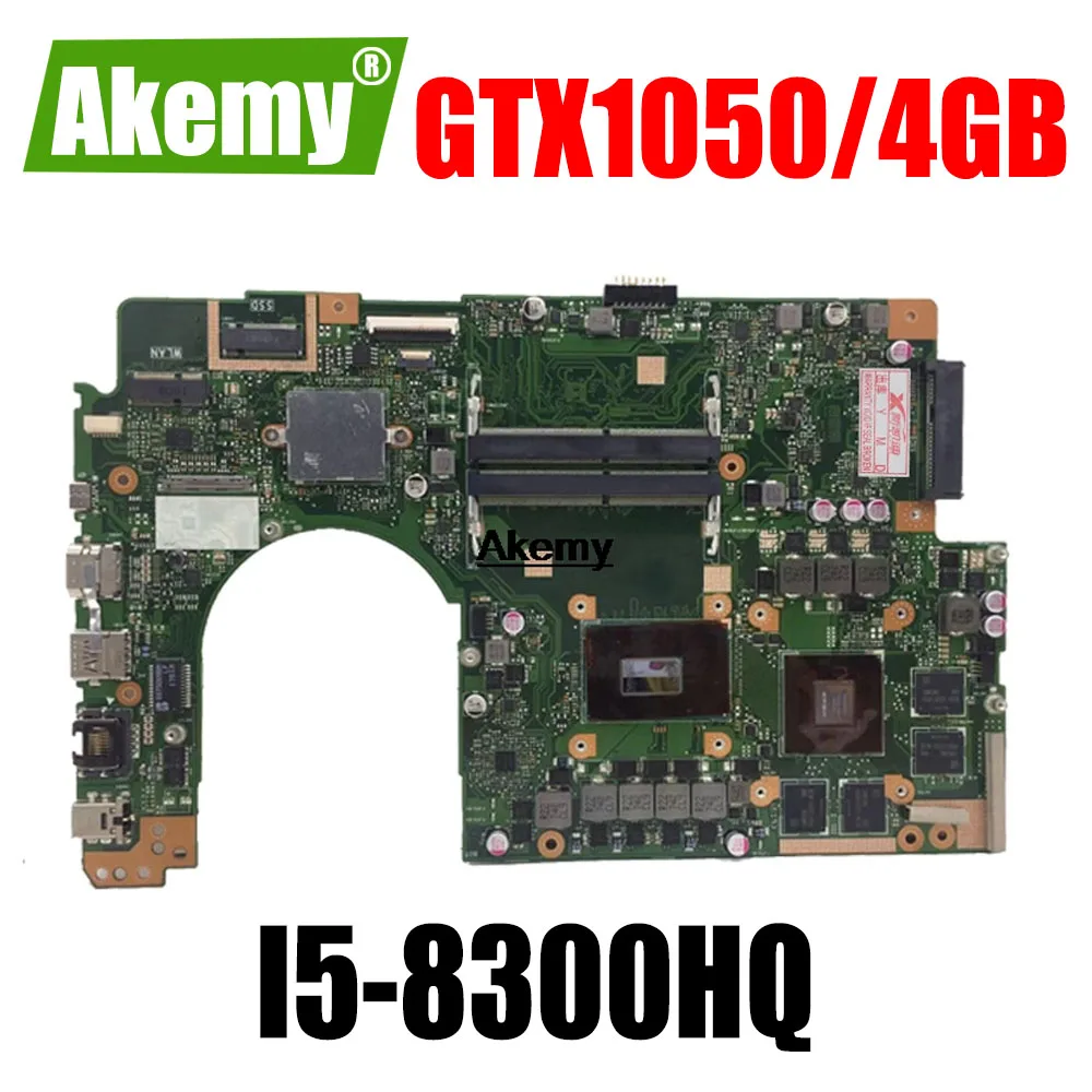 

For Asus VivoBook Pro 15 N580G N580GD NX580G NX580GD Laptop Motherboard Mainboard With/ GTX1050/4GB I5-8300HQ