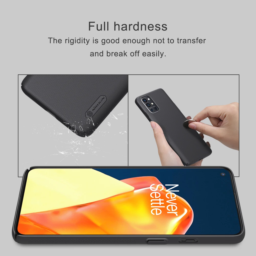 oneplus 10r 9r case casing nillkin frosted shield hard pc plastic shockproof phone back cover for one plus 10r 9r coque free global shipping