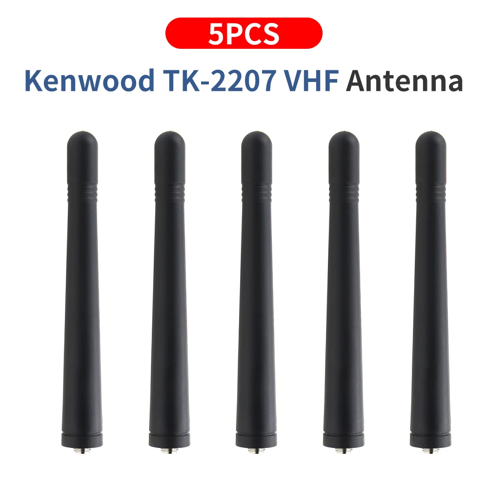 

5X 136-174Mhz VHF Helical Antenna for Kenwood TK2107 TK2206 TK2207 TK2212 TK2118 TK2260 TK2280 TK2300 Radios