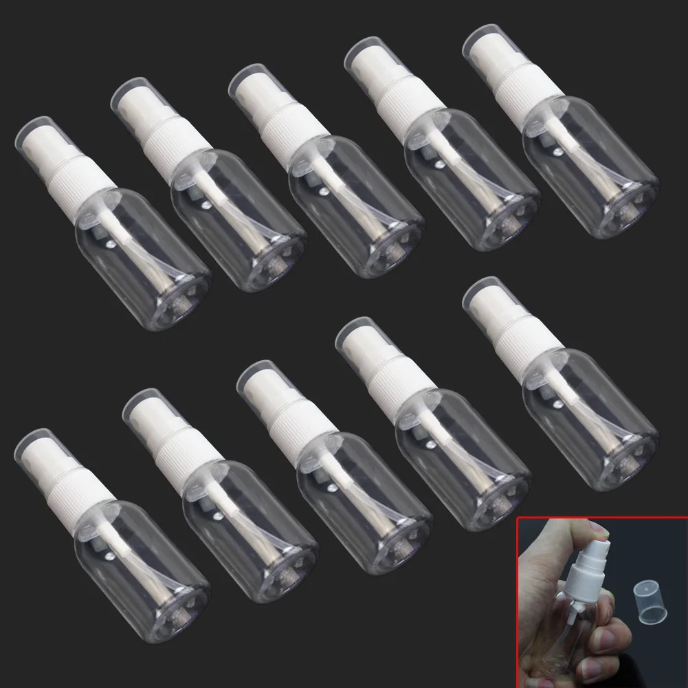 Пластиковый прозрачный флакон-распылитель для духов 30 мл (1 унция) новинка x 10 |