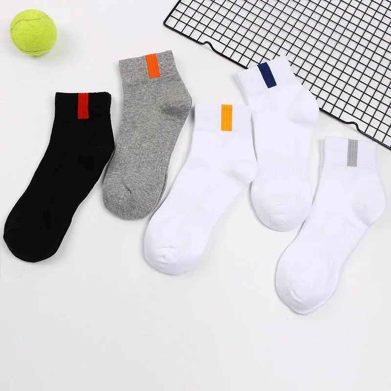 

Spring Autumn Cotton Man Sport Socks Compression Breathable White Outdoor Cycling Running Basketball Travel Socks Elite EU 38-44