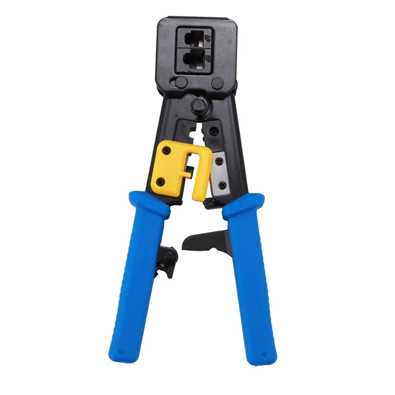 

HOT-Networking Tools EZ RJ45 crimper Cable Stripper RJ12 cat5 cat6 Pressing Clamp Pliers Tongs Clip Clipper Multifunction Kit