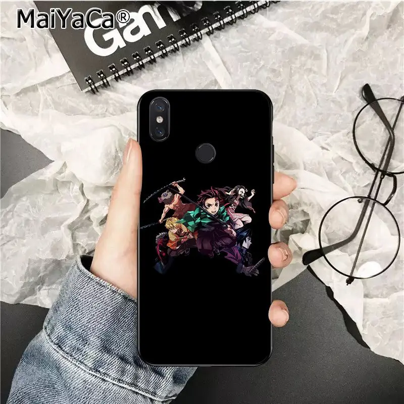 Высококачественный чехол для телефона MaiYaCa Anime Demon Slayer Kimetsu no Yaiba xiaomi mi 6 8 se note2 3 mix2