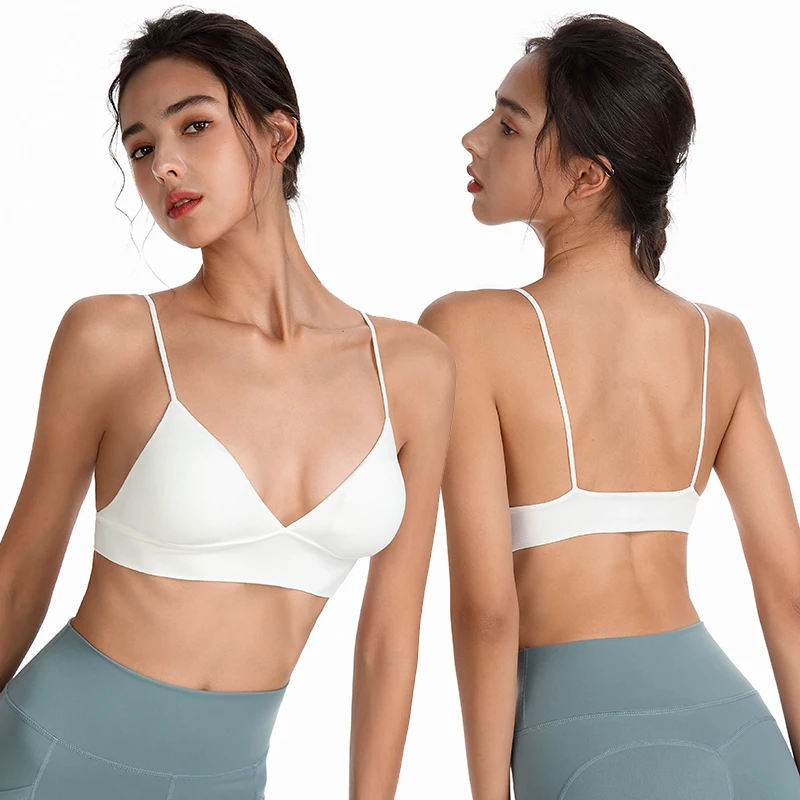 

Push Up Solid Bra Gathering Summer Anti-light Korean Style Bra Top Sexy Seamless Wire Free Bra