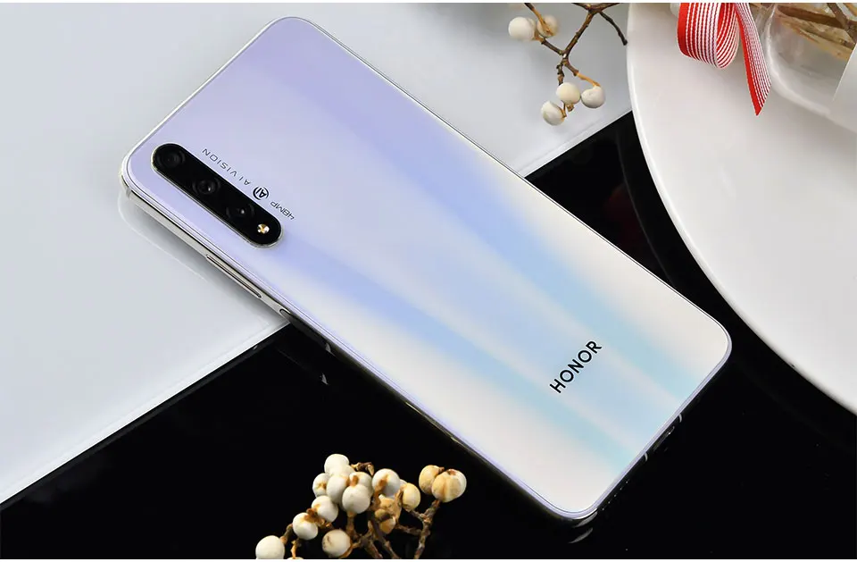 Honor 20 S мобильный телефон honor 20 S 6,26 дюймов Восьмиядерный Android 9,0 отпечаток пальца ID GPU Turbo 3,0 Google play 20 Вт Быстрая зарядка