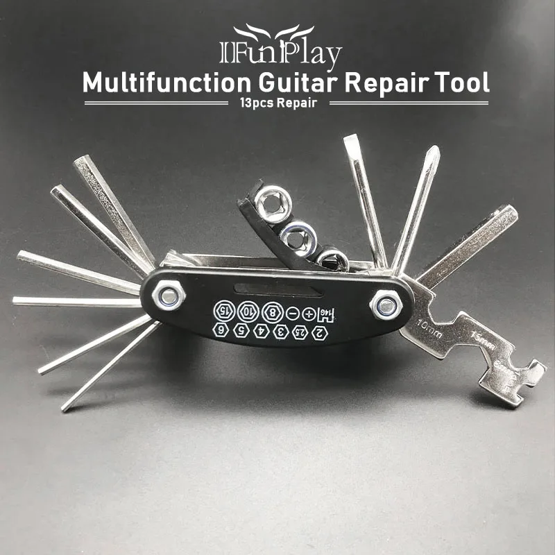 Набор металлических шестигранных гаечных ключей для акустической и