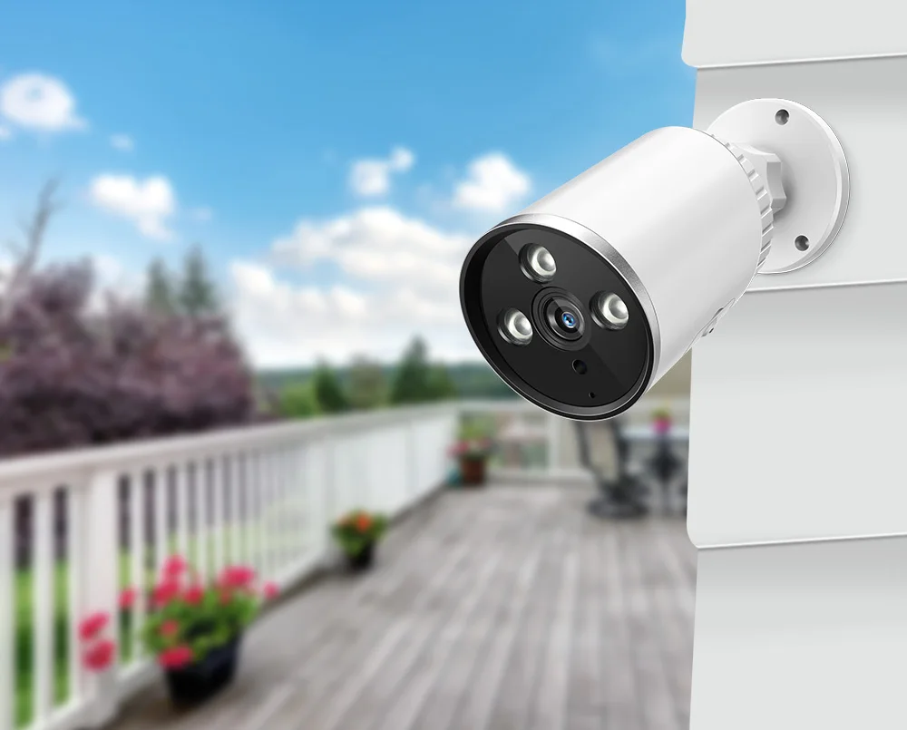 FREDI YCC365 IP камера 3.0MP Водонепроницаемая наружная цилиндрическая камера безопасности камера наблюдения беспроводная сеть WiFi CCTV камера