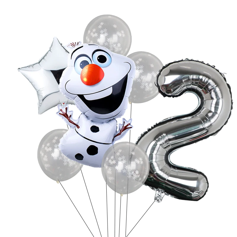 7 шт. воздушные шары из м/ф Холодное сердце Вечерние | Дом и сад