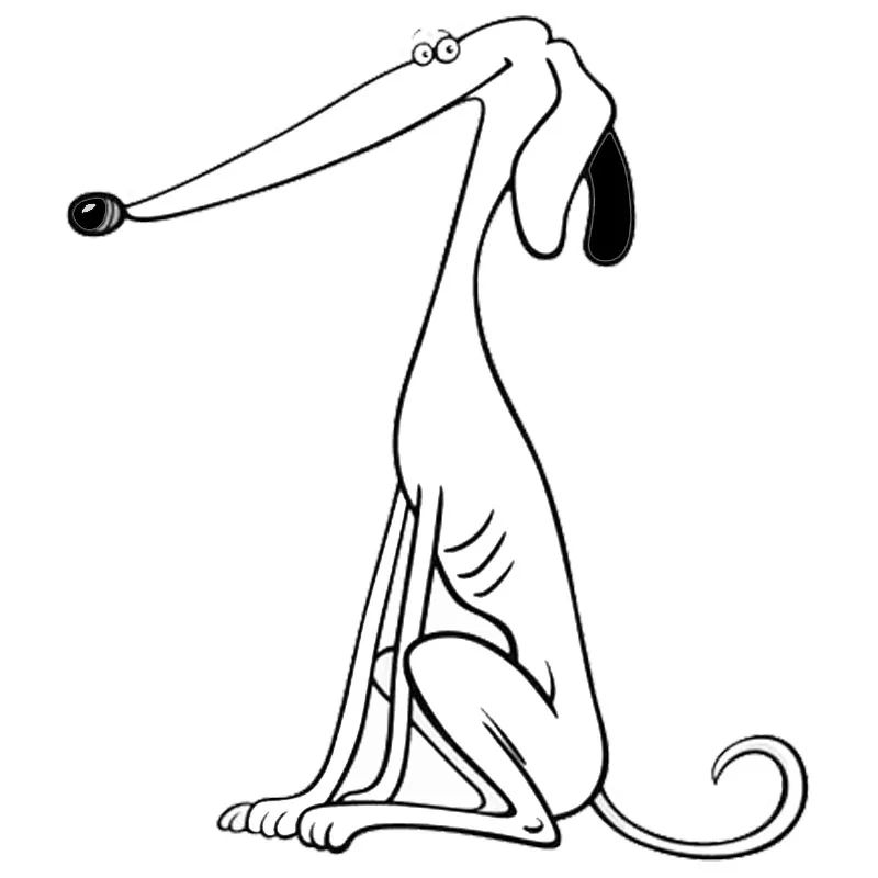 

Funny Car Sticker Personality Purebred Greyhound Vinyl Sticker Car Bumper Rear Window Body Decoration Decals Waterproof,15*14cm