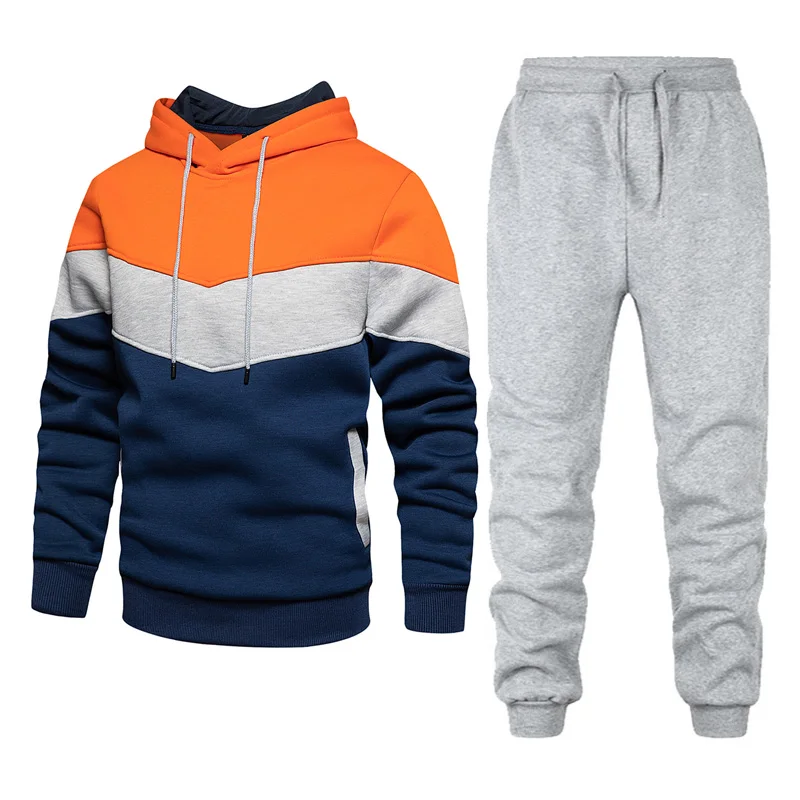 

Customizable LOLG's Hooded Sweatshirt Men's Sportswear Men's Suit Sweatshirt + Sweatpants Casual Sports Comfortable Clothes