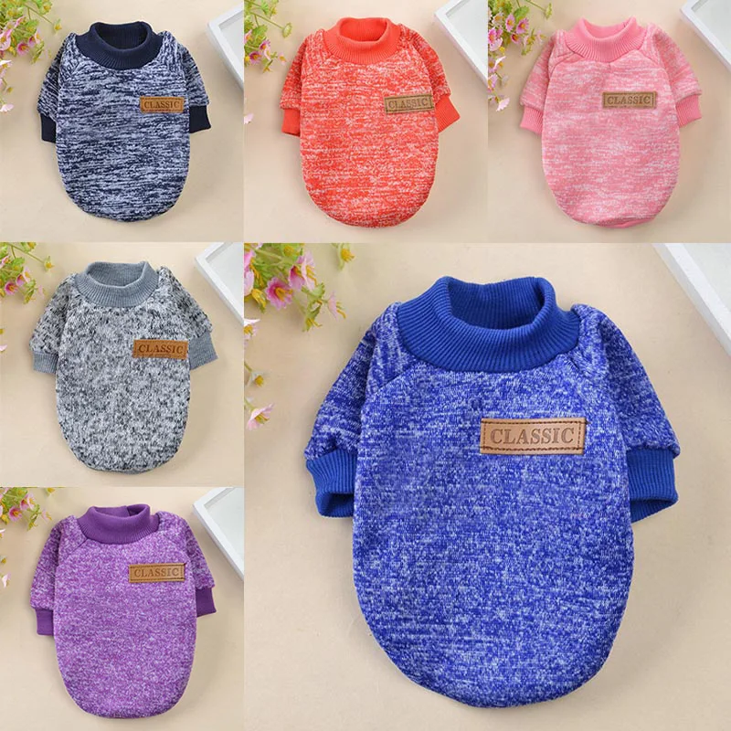 

Classic Dog Cat Sweater for Small Dogs Winter Puppy Cat Clothes Chihuahua Dachshund Pullovers Clothing pull chien jersey perro