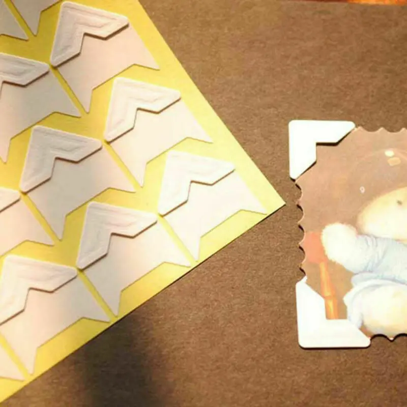 120 шт. самоклеящиеся уголки для фоторамки | Дом и сад