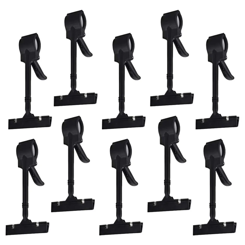 

10pcs Sign Holder Advertising Display Clip Name Label Price Cards Clip