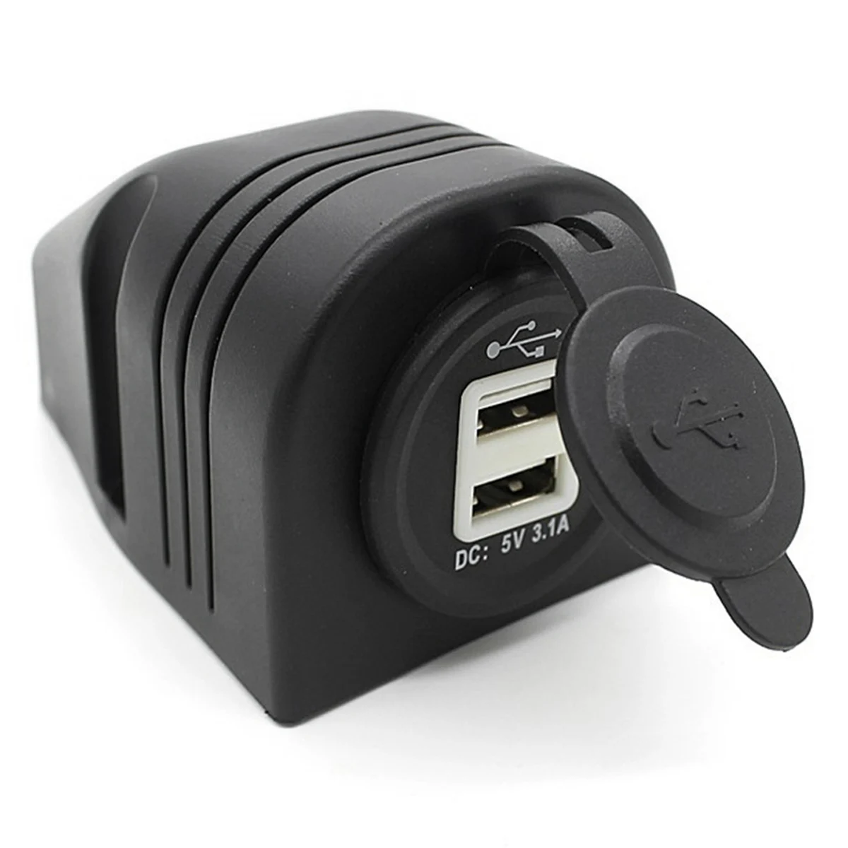 DIY водонепроницаемый двойной USB зарядное устройство для мотоцикла 12-24 в 3 1 а