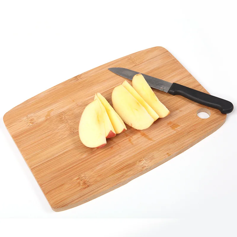 Бамбуковая разделочная доска для хлеба тарелка суши поднос из натурального