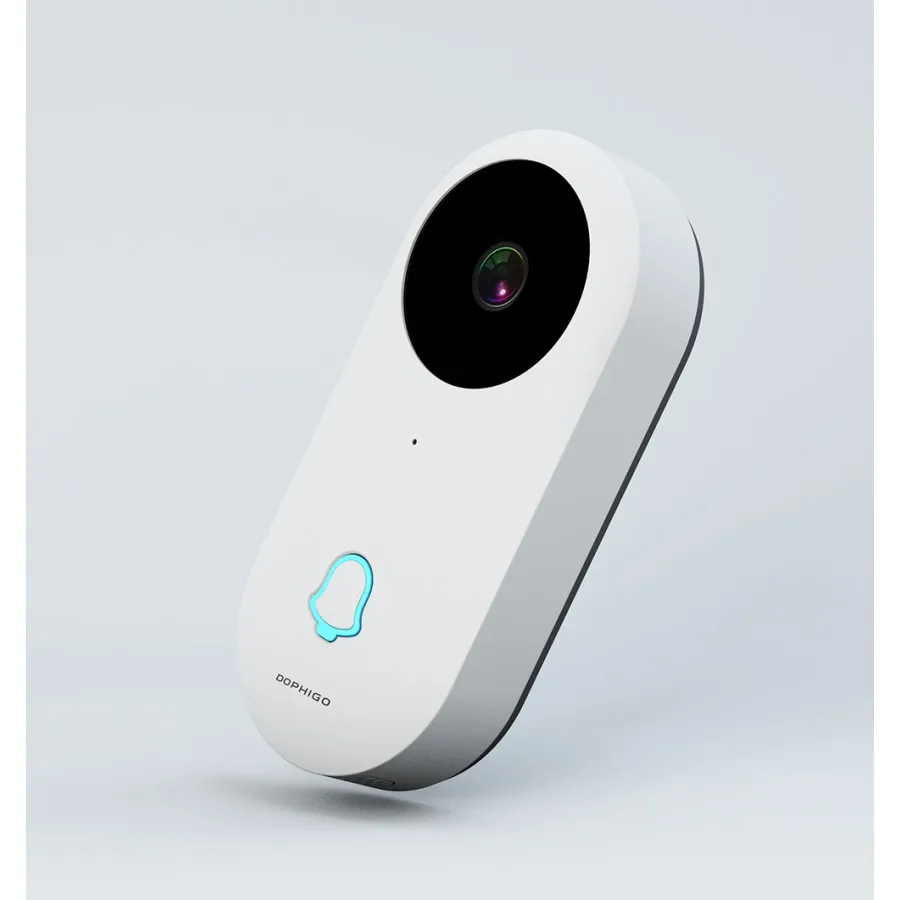 Смарт-видео Dophigo на батарейках 960P Wifi дверной Звонок камера бесплатное Облачное