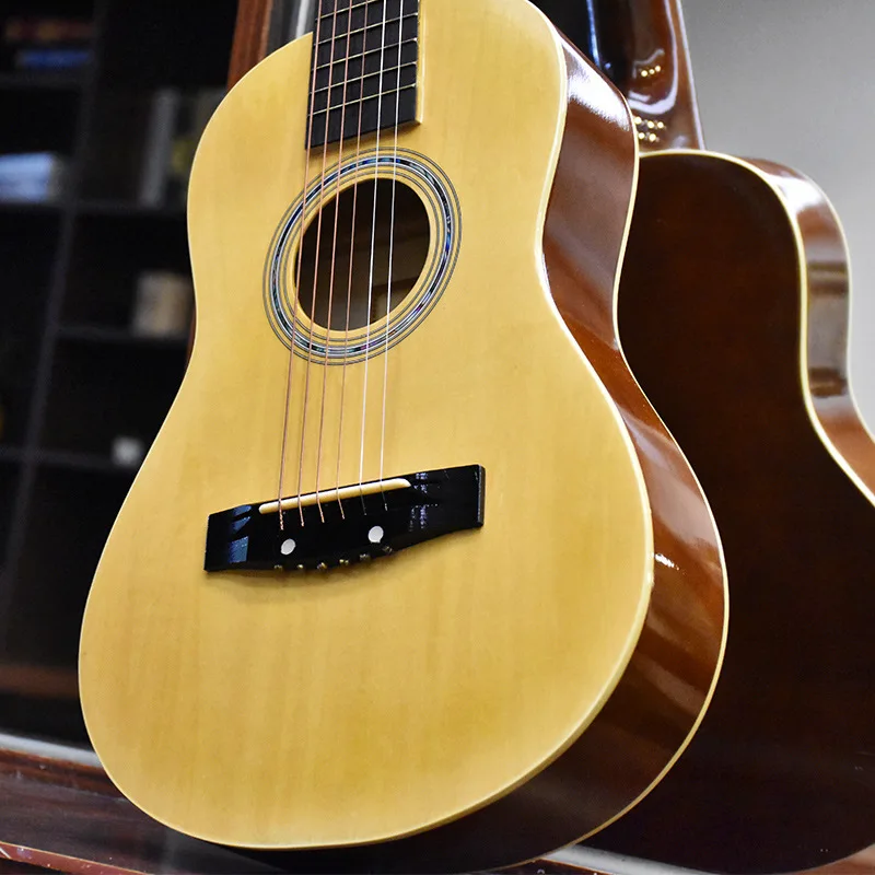 Акустическая гитара 30 дюймов для концертов фолк 6 струн Basewood маленькая