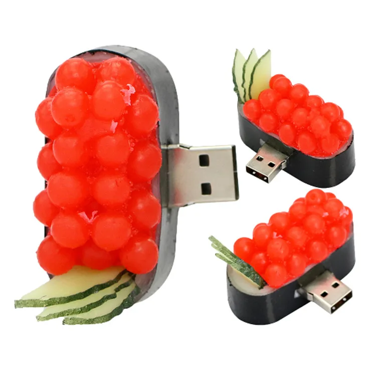 Еда суши/гамбургер/пицца USB флэш-накопитель 16g32g Модный usb Флеш накопитель под