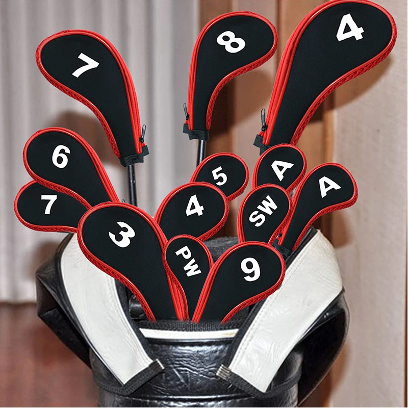 

Golf Iron Covers, Golf Club Head Covers of Various Colors and Styles, Both Men and Women Can Use