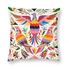 Мексиканские наволочки Otomi с птицами украшение для дома цветы мексиканские уличные подушки наволочки Квадратные наволочки