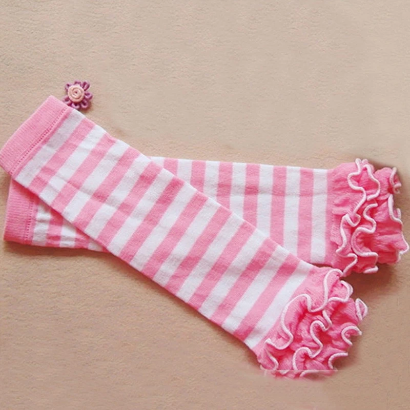 Новинка 2020 детские гетры для маленьких девочек вязаные полосатые теплые носки