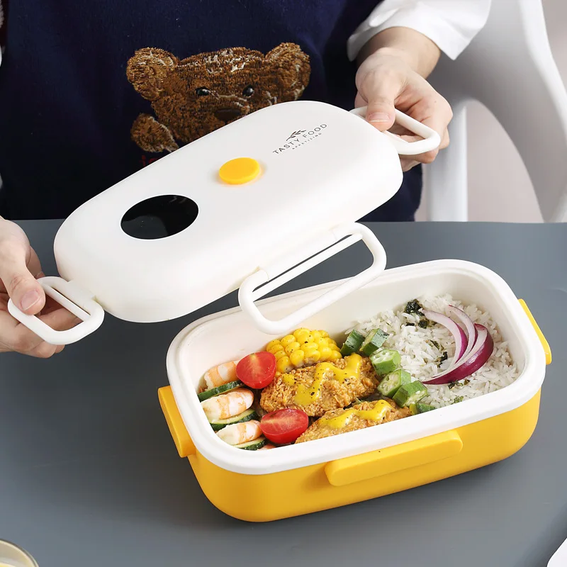 

Lunch Box Healthy Material Lunch Box Food Storage Container Fresh-keeping Box Microwave Tableware Lunch Boxes Picnic