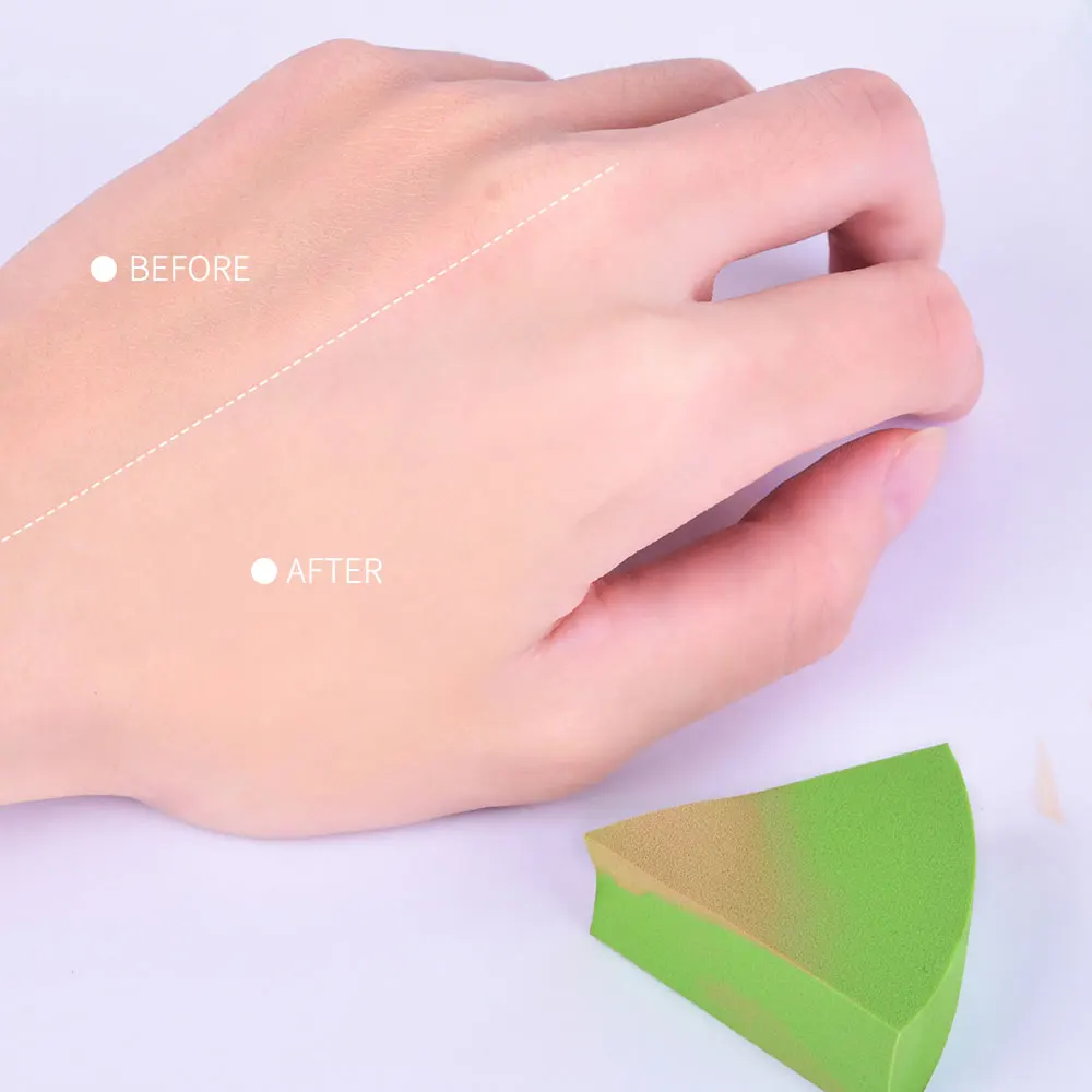 Нарезанный косметический слоеный Веерообразный Одиночный пакет влажный и сухой