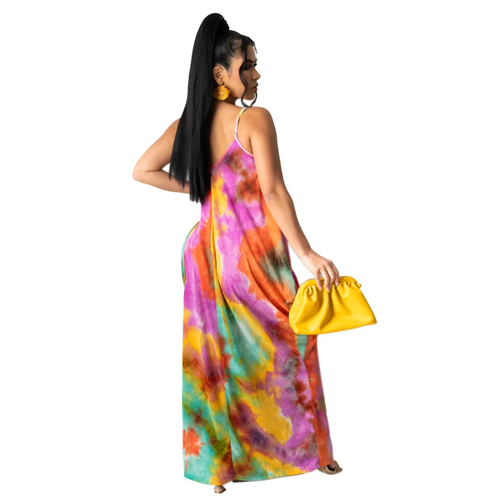 

Sexy Hate Dress 2021 New Large Size Women's Round Collar Sleeveless Matching Fashion Printing Casual Loose Simple Minister Dress