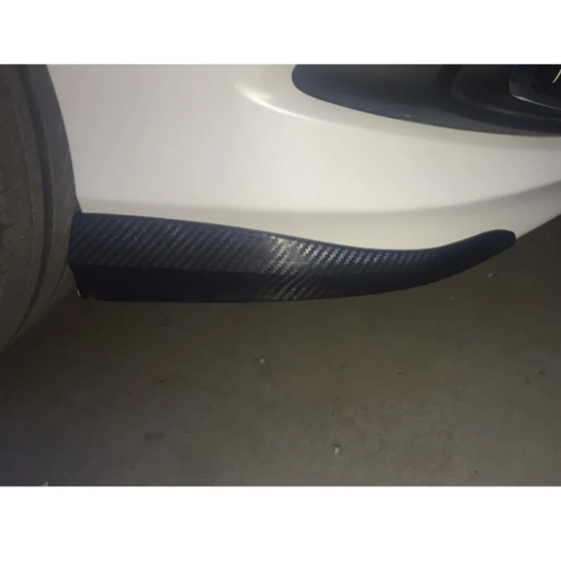 2 наклейки из углеродного волокна молдинги для стайлинга автомобиля защита углов