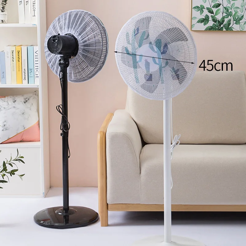 

Electric Fan Dust Cover Safety Protection Net Cover Dustproof Mesh Nets Children Anti-Pinch Bag Fan Accessorie Home Decor