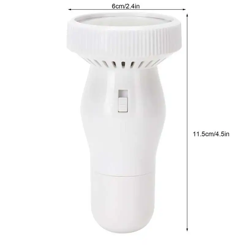 

LED Energy Saving Lamp Remote Control Flashing Rechargeable Anion Purification Light 100-240V