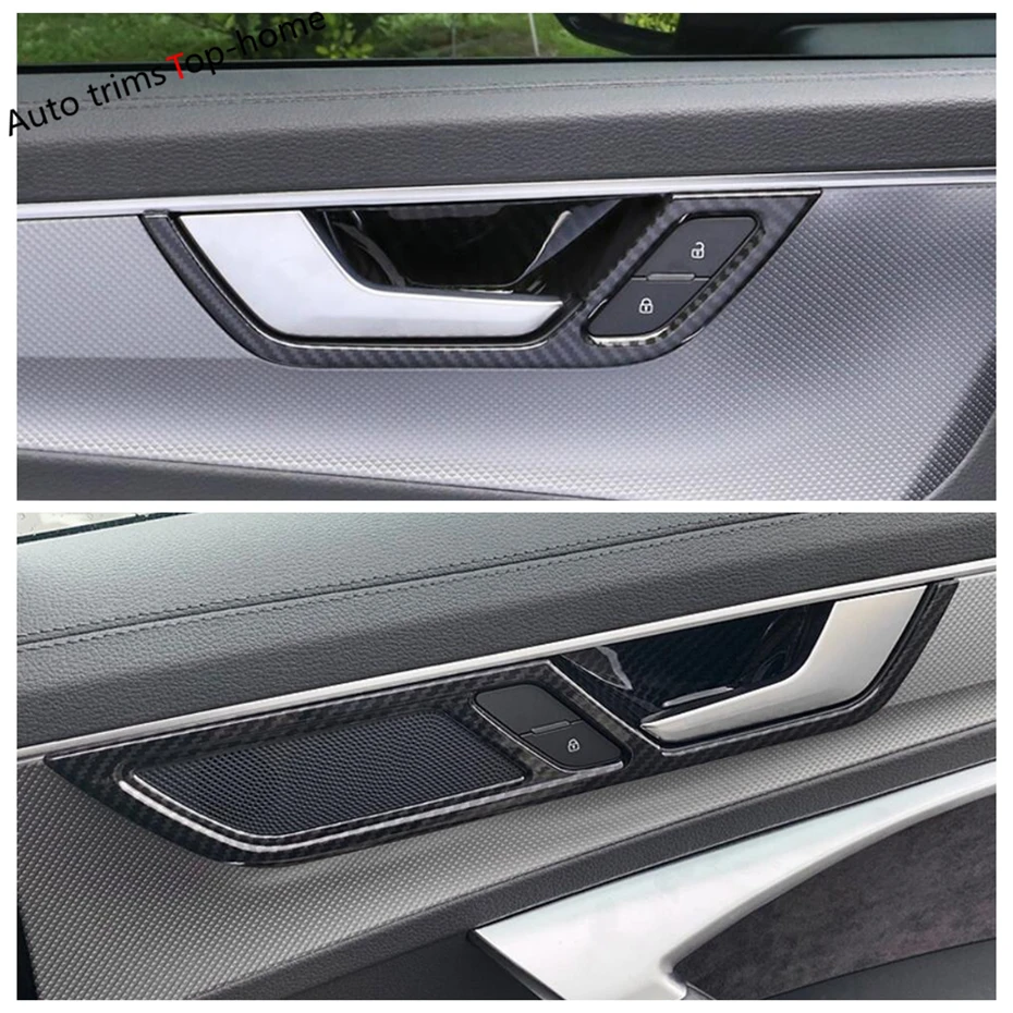 Аксессуары для салона из углеродного волокна панель переключения