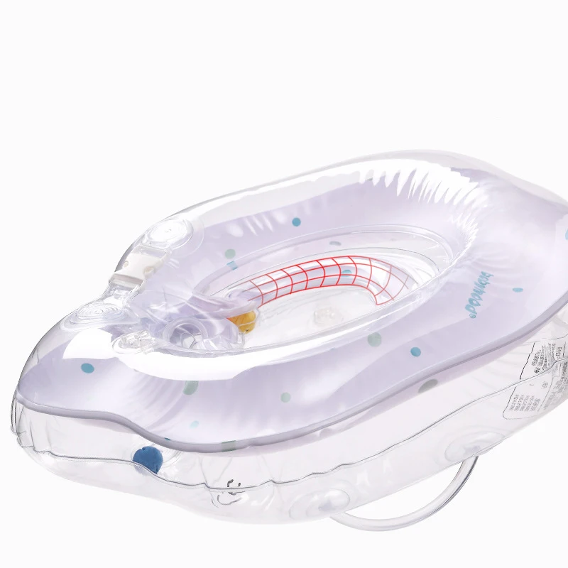 

NEW outdoor high quality 4-7/7-12kg baby cute transparent baby Bathing swimming collar Swim pool toys Kid Safety training tool